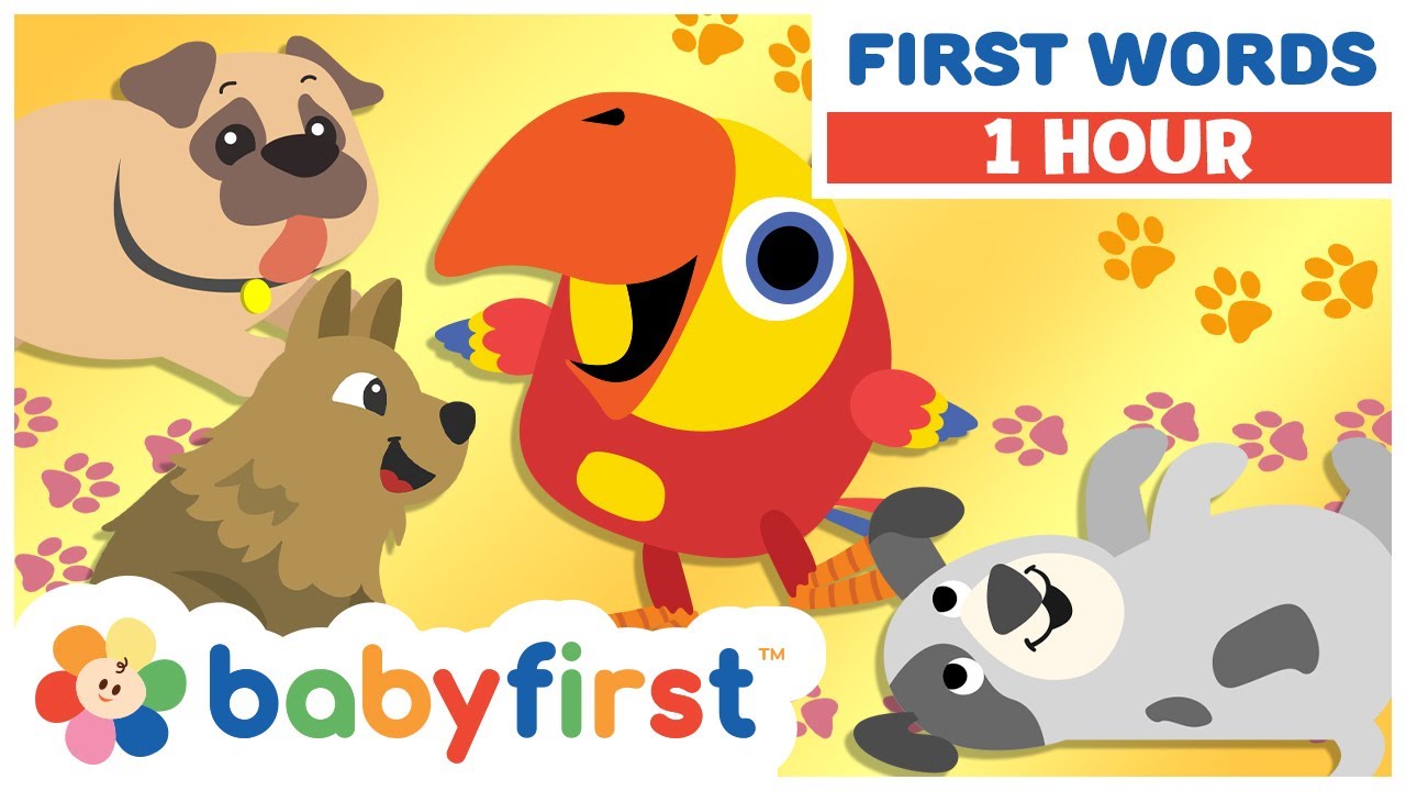 Toddler Learning Videos | Color Crew and Larry Surprise Eggs | Funny Animals for Kids | BabyFirst TV