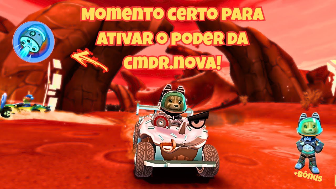 COMPILADOS USANDO O PODER DA CMDR.NOVA!👨🏽‍🚀🚀 Beach Buggy racing2 #bbracing2 #dicas #compilado #br 