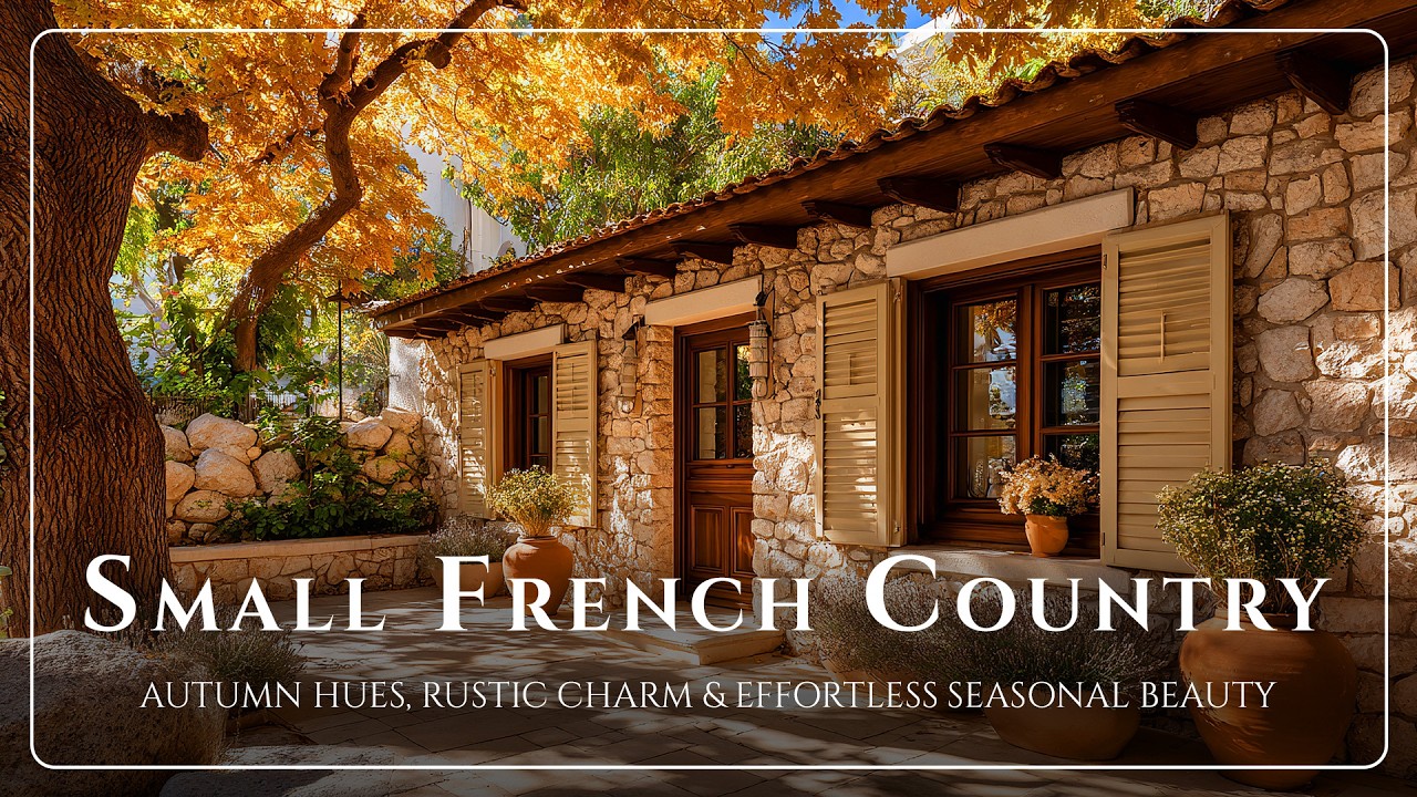 Timeless Elegance French Country Fall Decor: Autumn Hues, Rustic Charm & Effortless Seasonal Beauty