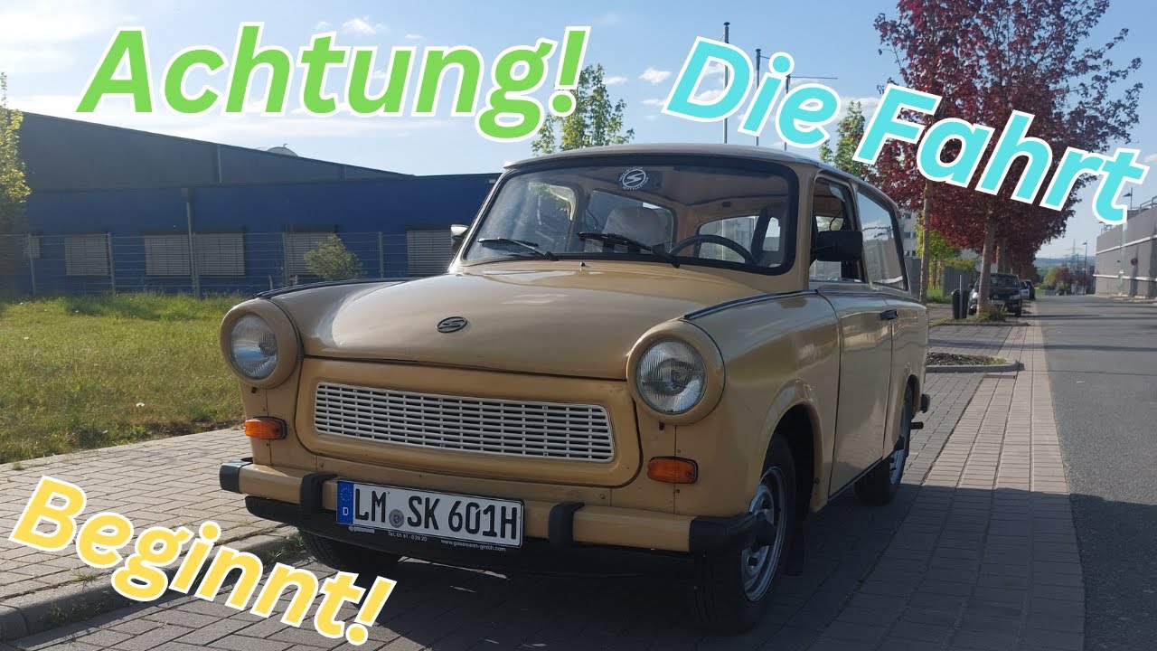 Einsteigen und Genießen! Onboard im Trabant 601 (Steffen)