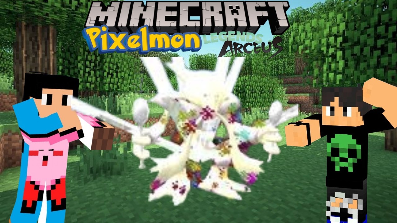 TIVEMOS QUE CAPTURAR E EVOLUIR ESTE POKEMON| Minecraft Pixelmon Legends Arceus