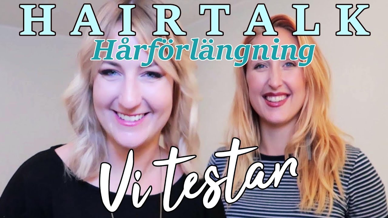 Testar Hairtalk hårförlängning - Camilla får längre hår!