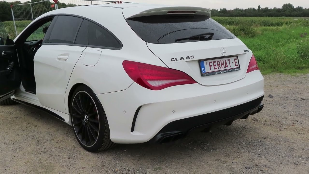 Mercedes CLA 45 AMG Launch Control & Sound