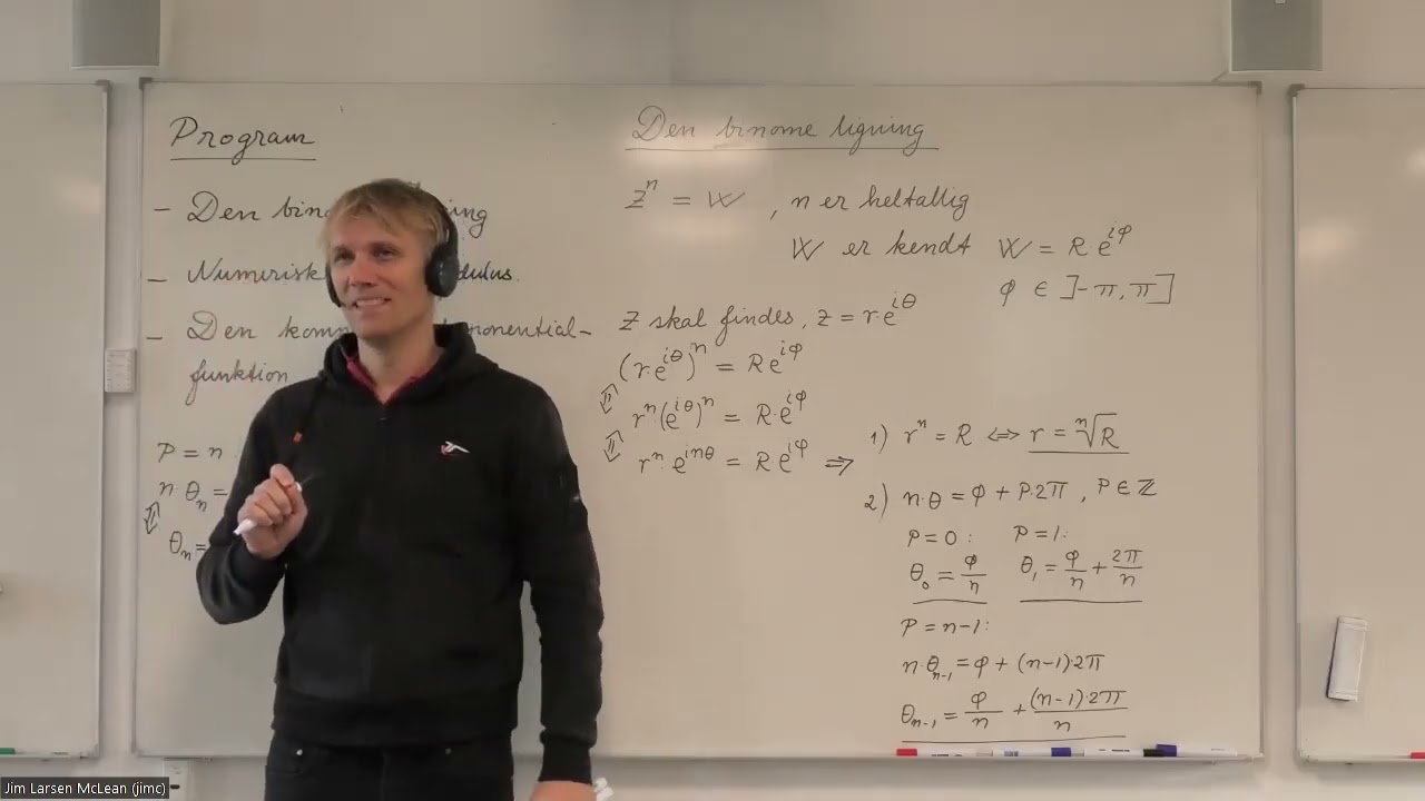 Mathematics 1 Absalon Lecture 8 English dub