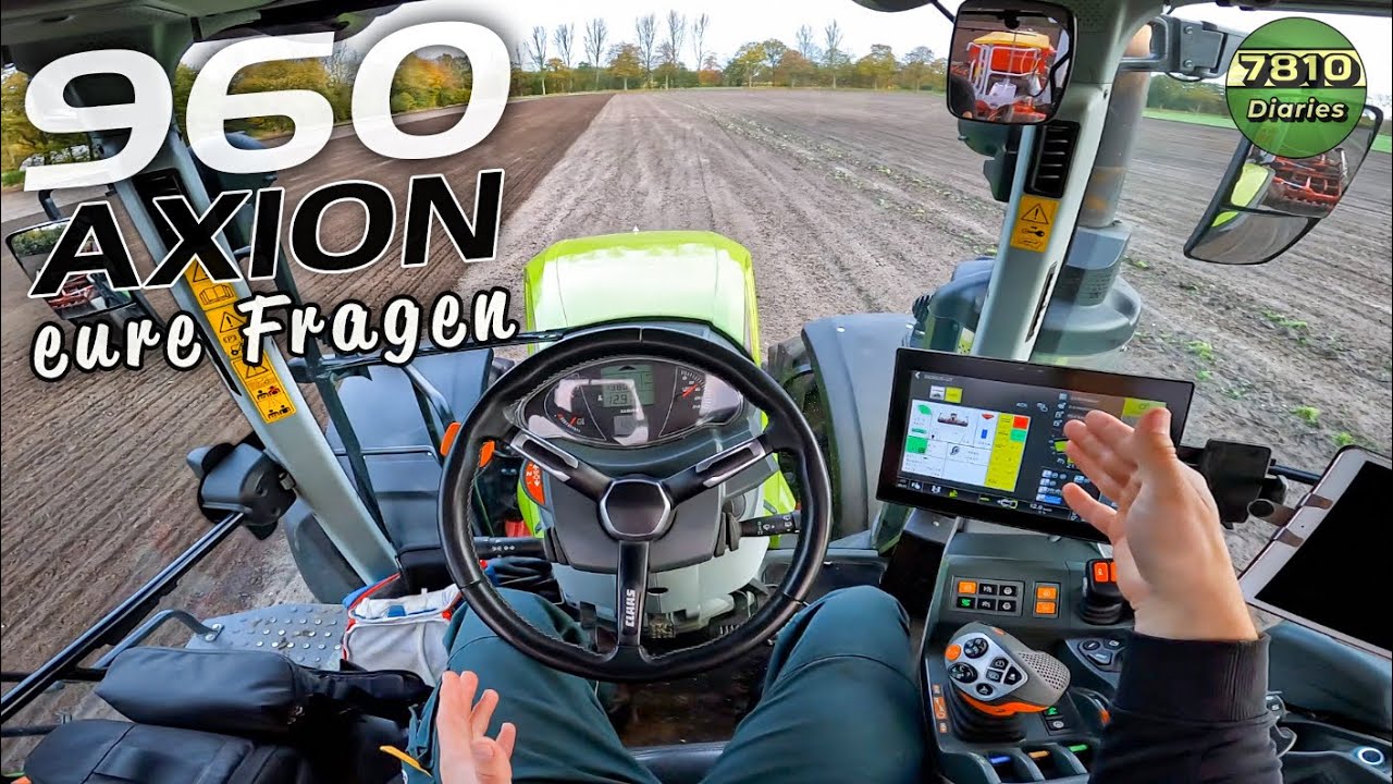 Q&A zum CLAAS Axion 960 Terra Trac | Tim beantwortet EURE Fragen😄👍 | 7810 Diaries in 4K (UHD)