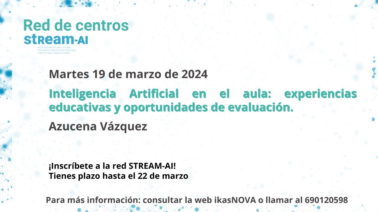 Inteligencia Artificial en el aula: experiencias educativas y oportunidades de evaluación.