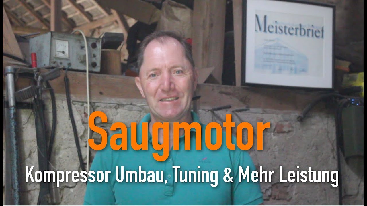 Saugmotor - Kompressor Umbau, Tuning & Mehr Leistung...?! Erklärt vom Kfz Meister