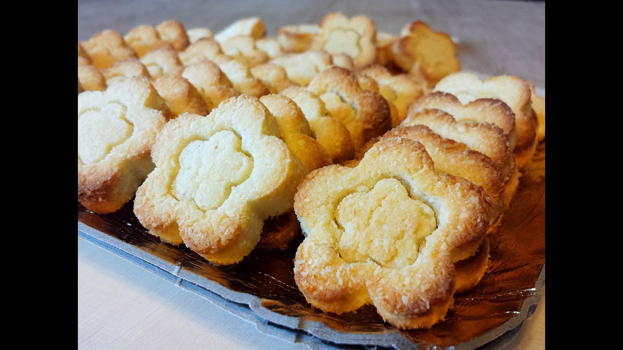 Biscotti cocco e mandorle - Le video ricette di Lara