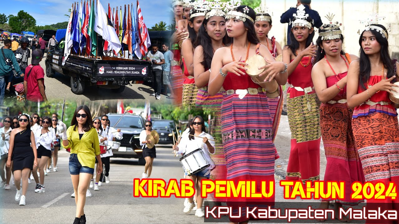 Kirab Pemilu Tahun 2024_KPU Kabupaten Malaka