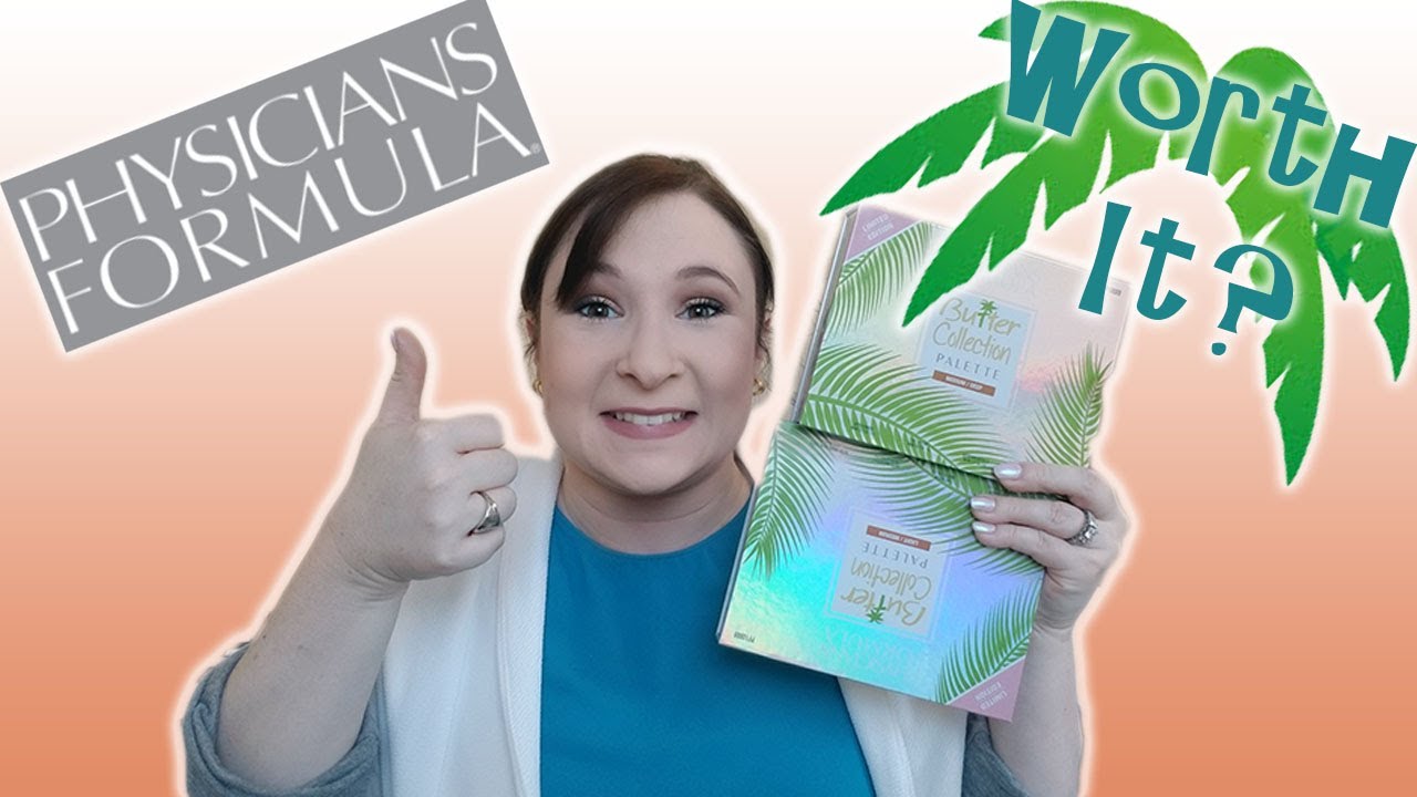 Physicians Formula Butter Collection Face Palettes | Light Medium & Medium Deep | Try on & Swatches