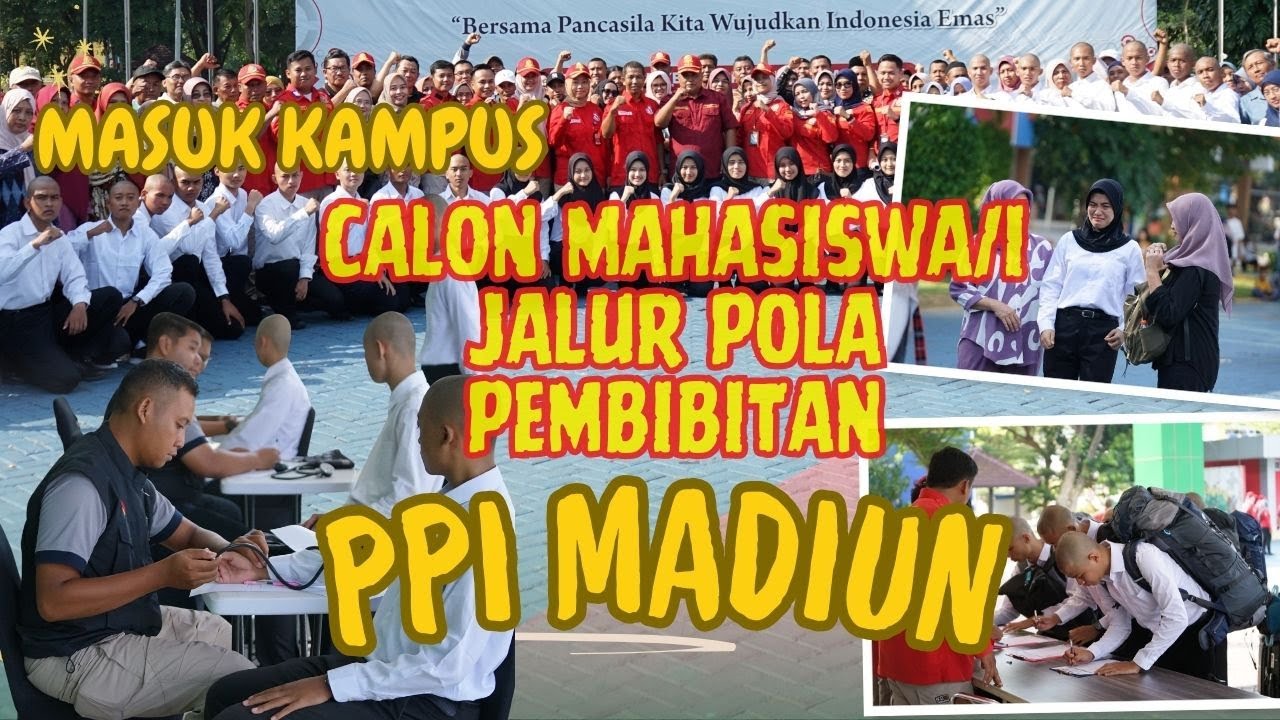 Calon Mahasiswa/i Jalur Pola Pembibitan PPI Madiun Masuk Kampus