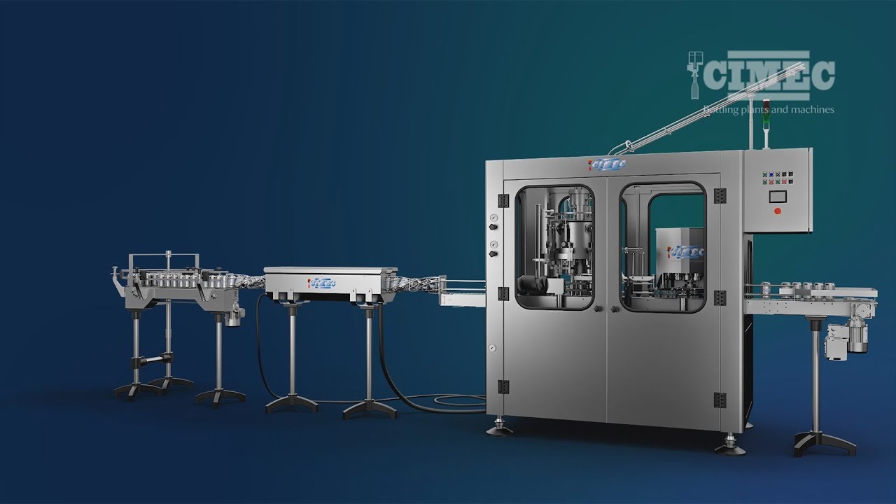 CIMEC srl - Macchina riempitrice e graffatrice per lattine