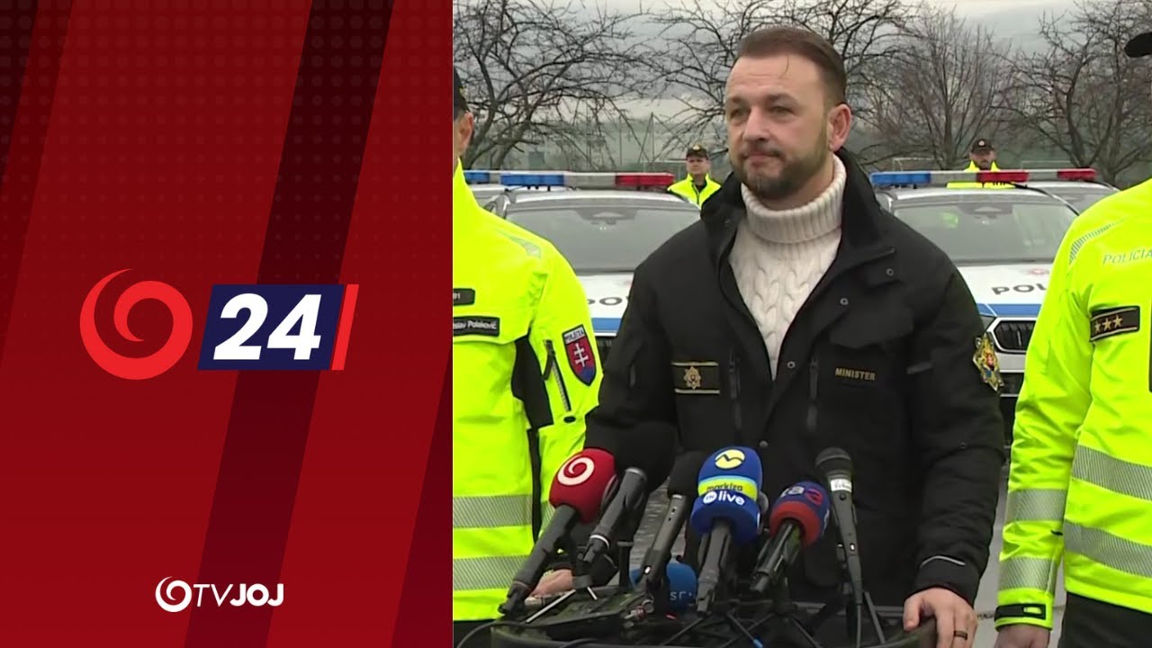 Tlačová beseda ministra vnútra k zvýšeniu bezpečnosti na cestách (9.2.2026)