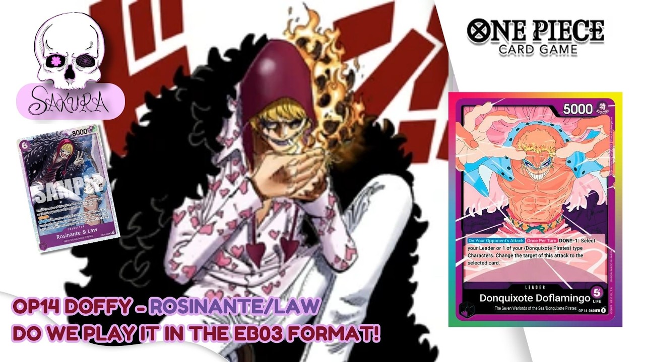 OP14 Doffy - Rosinante/law do we play it in the eb03 format?