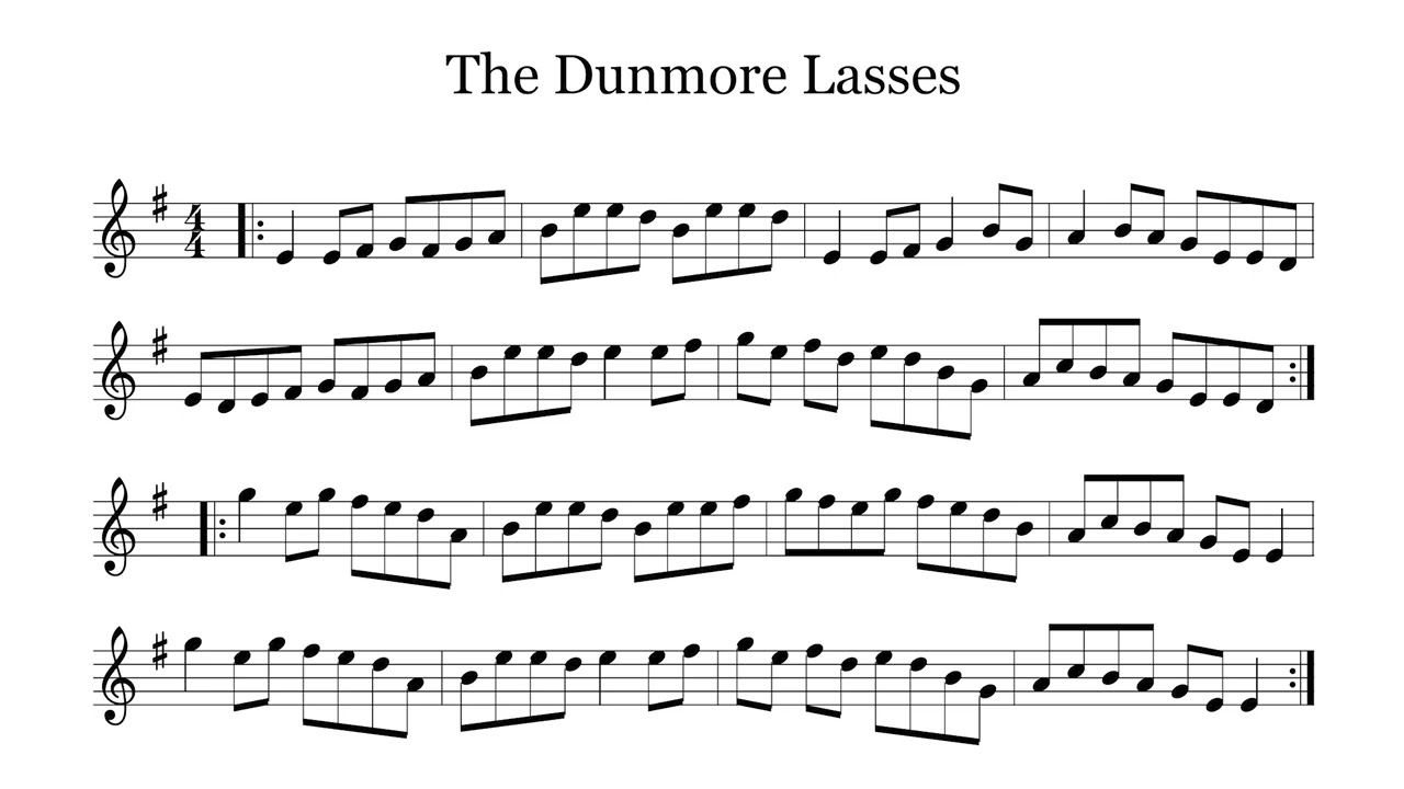 The Dunmore Lasses - Slow Session