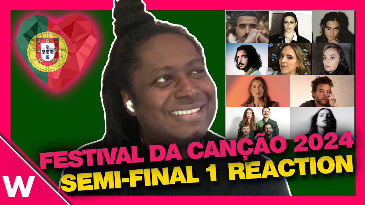 Festival da Canção 2024 Semi-Final 1 songs (REACTION) | Portugal Eurovision 2024