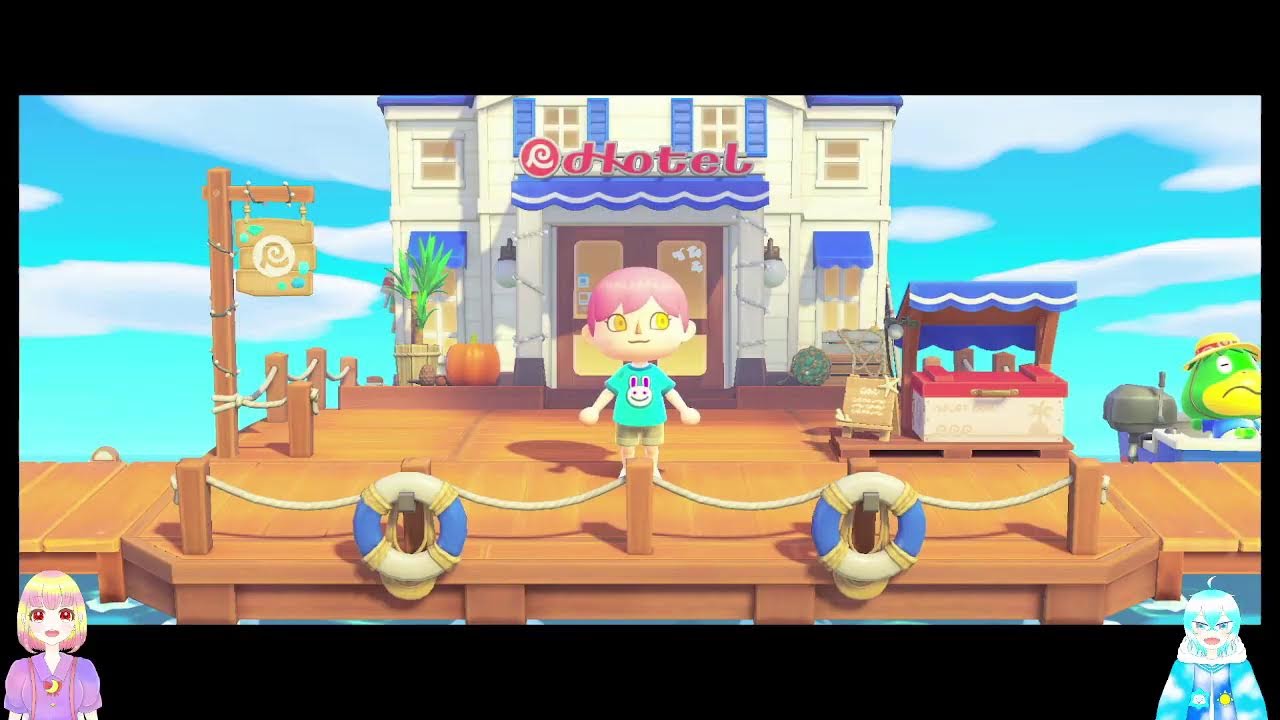 【あつ森６周年！おめでとうございます！】もぐもぐ配信！しきおりおり島　ホテルの続き