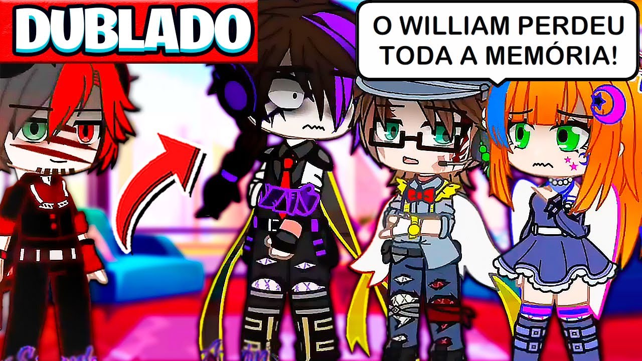 WILLIAM AFTON PERDE A MEMÓRIA ! MINI FILME GACHA CLUB