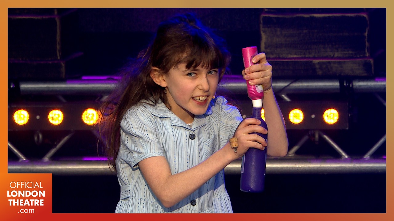 Matilda The Musical performs 'Naughty' | Olivier Awards 2016 with Mastercard