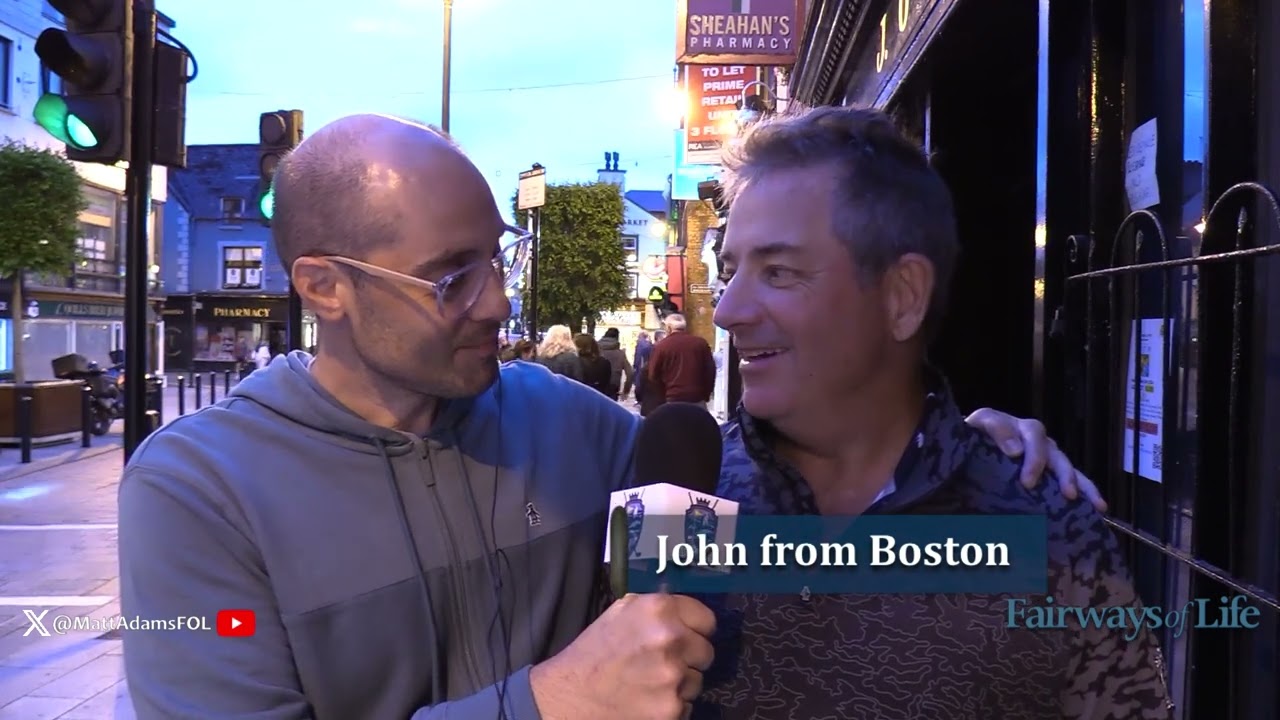 American Golf Fans React To Irish Golf Courses