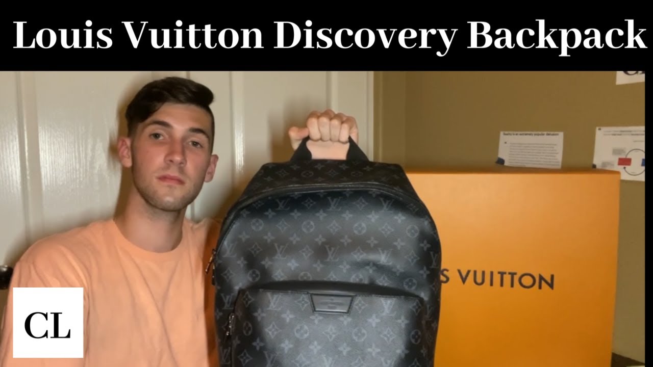 Распаковка/обзор рюкзака Louis Vuitton Eclipse Discovery