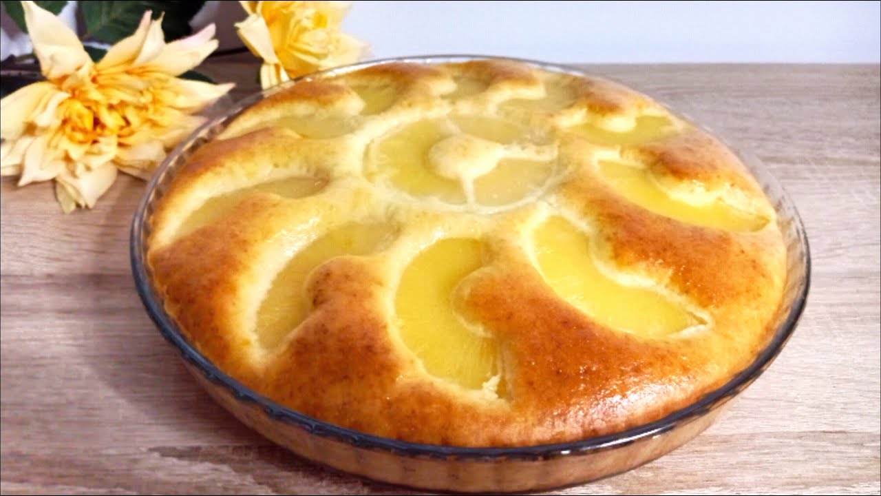 كيكة الاناناس المسقية | How to make Pineapple cake recipe 🍍
