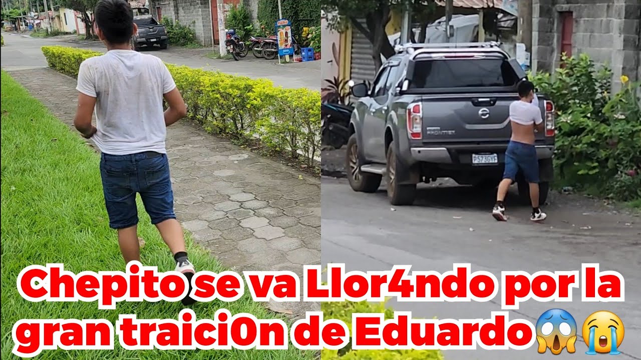 Santo Dios😱CHEPITO se Va llor4ndo por la gran tr4icion de Yasmin y Eduardo😭