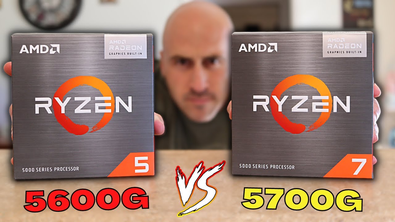 Ryzen 5 5600G против Ryzen 7 5700G — CPU или APU?