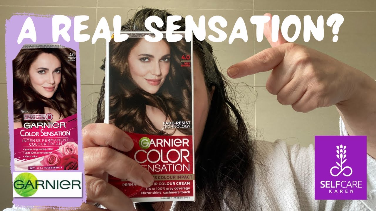Garnier Color Sensation fade-resist technology review 💜 budget hair dye 💜 Selfcare Karen