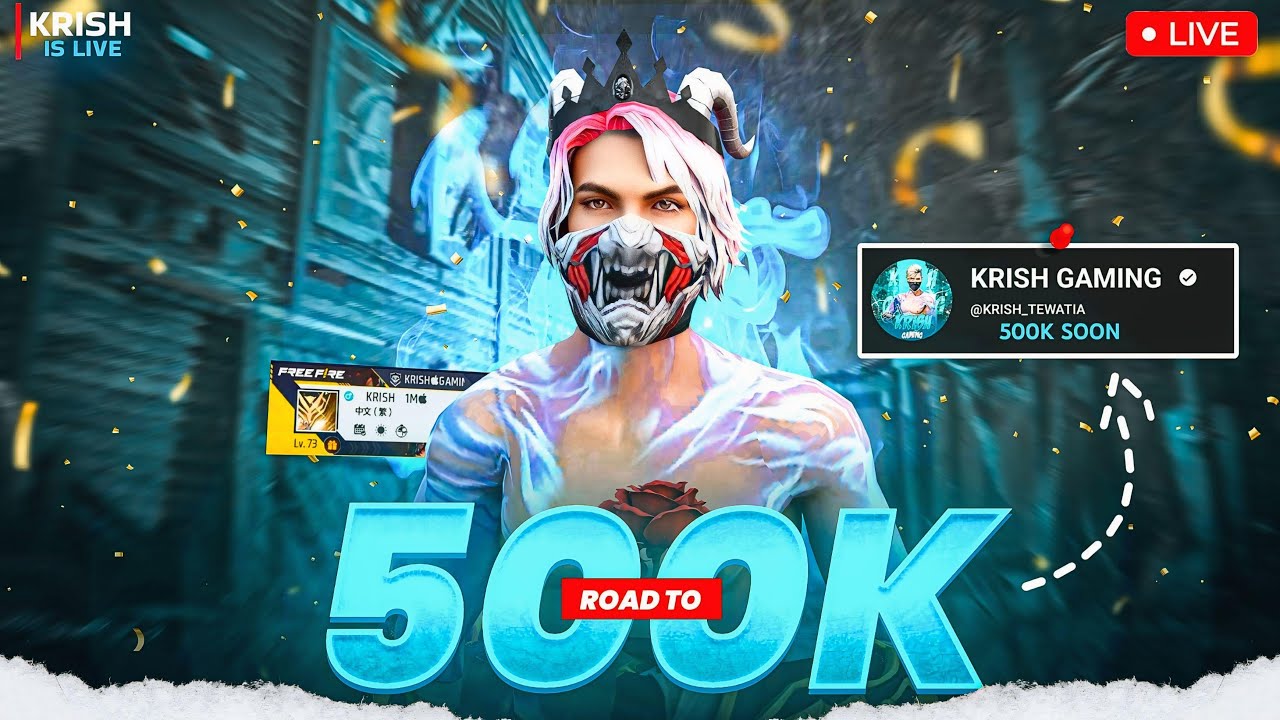 KRISH GAMING  Live 🔴 Playing With Subscriber fun custom 😳 #shortlive #freefirelivestream  #trending