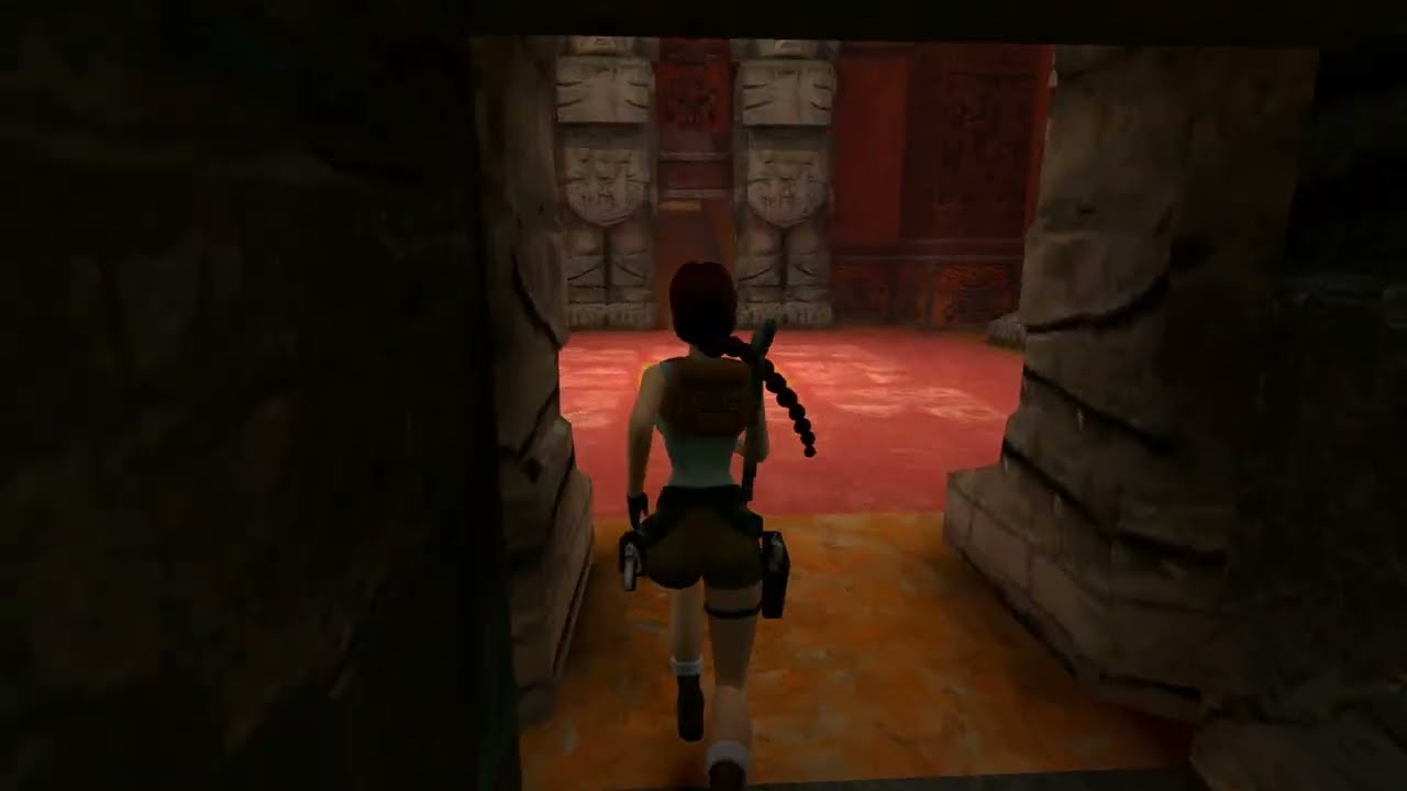 TR1R: Tomb Of Qualopec Speedrun - 0:44 [WR]