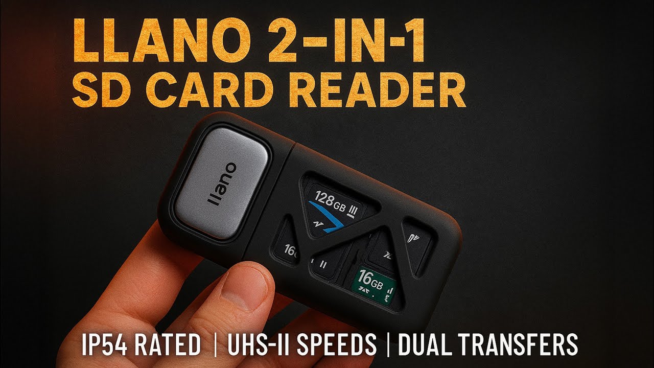 Best New SD Card Reader? Llano 2-in-1 is FAST, RUGGED & CHEAP