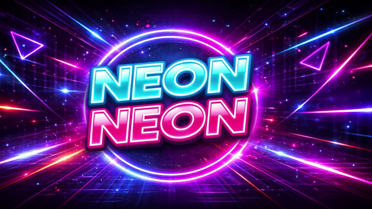 Neon Lights Visual Loop – 15 Minutes Futuristic Synthwave Glow for Relax, Study, Chill & Sleep