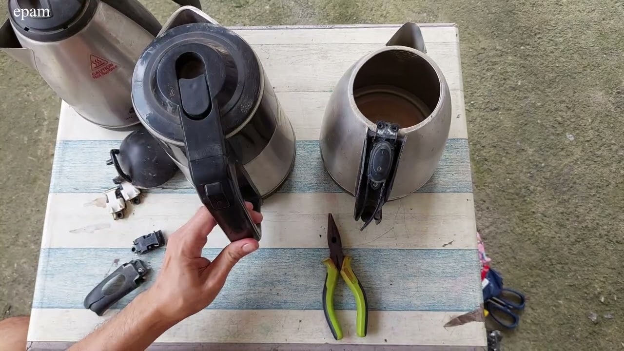 D I Y | Electric Kettle Not Turning Off Automatically | Replacing Thermostat Switch | Working