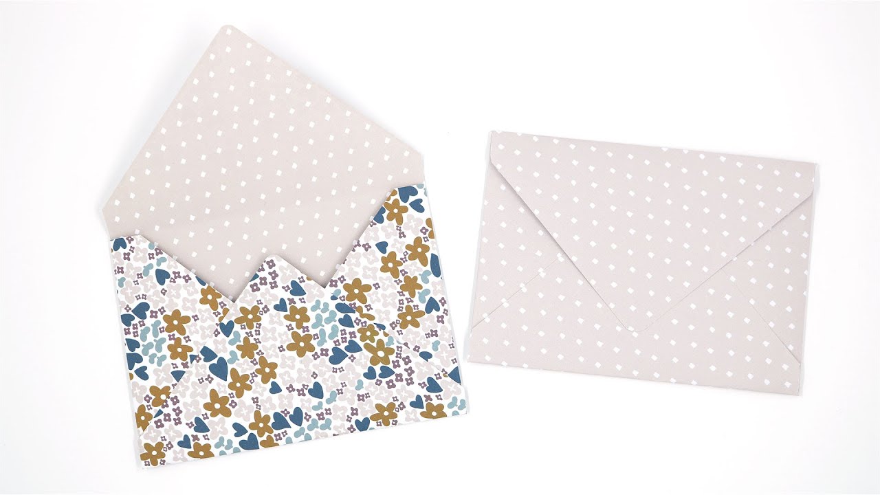 Como fazer envelopes de forma fácil (sem ferramenta Envelope punch board)