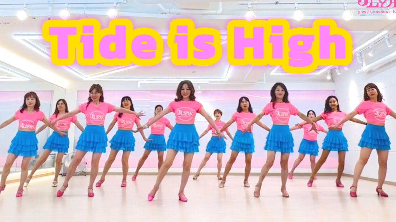 Tide is High Linedance/ Improver/ 타이드 이즈 하이 라인댄스/ JLDK 토요오전동호회