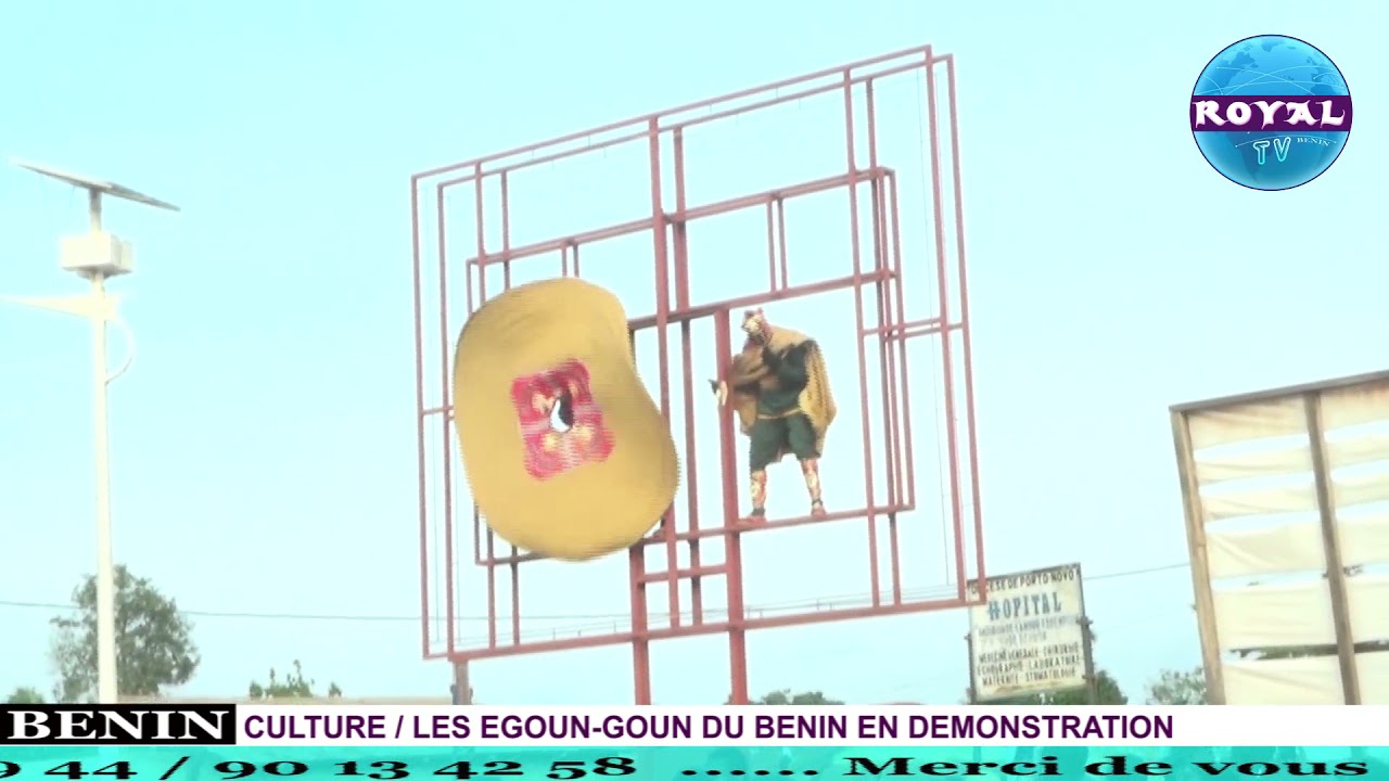 CULTURE / LES EGOUN GOUN DU BENIN EN DEMONSTRATION