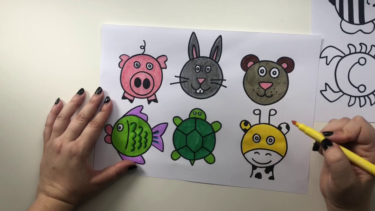 ¡Vamos a dibujar animales! 🐾
