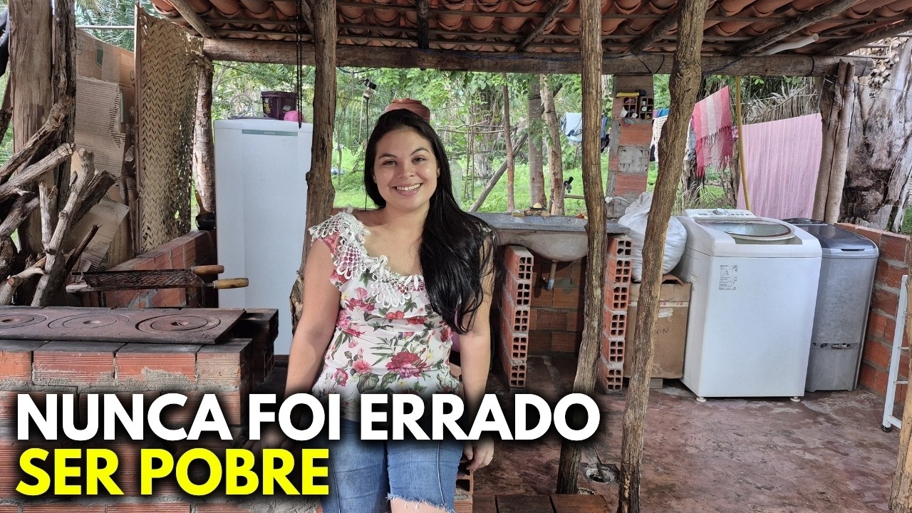 FAXINA COMPLETA NA COZINHA - ALMOÇO ESPECIAL NO FOGÃO A LENHA - VIDA TRANQUILA NO INTERIOR DO PIAUÍ
