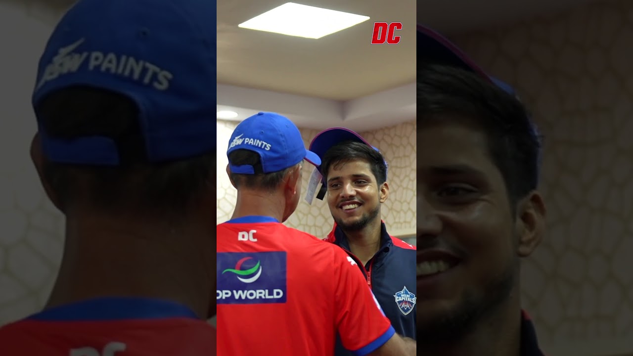 Rasikh Dar Wins His Debut Cap | Delhi Capitals #DCAllAccess