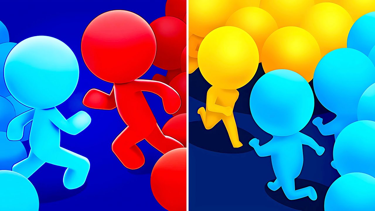 CountStickman 3D Vs Count Master 3D🟢🔥🟢Walkthrough Android IOS Big Update 99999 Gameplay 