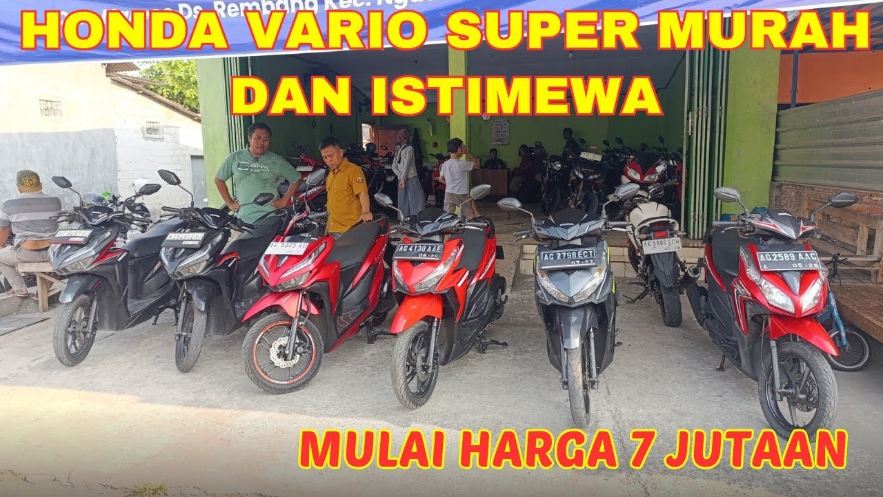 VARIO SUPER MURAH MULAI HARGA 7 JUTAAN
