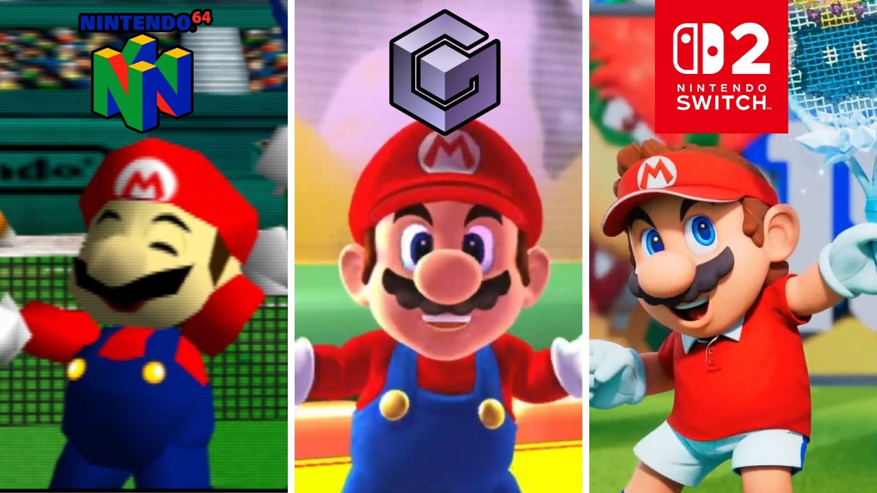 Evolution of Mario Tennis Intros (2000 - 2026)