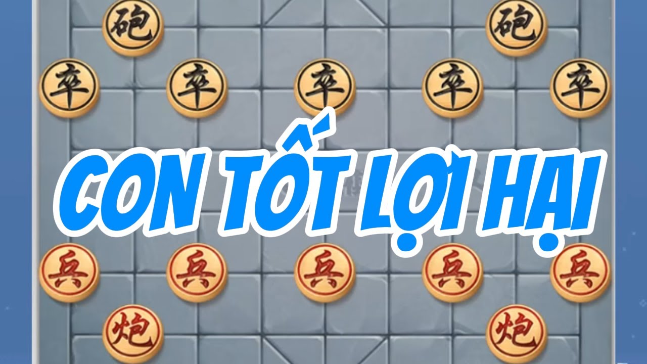 CON TỐT LỢI HẠI: Một Con Tốt Làm Nên Tất Cả,Đi 1 Được 3 | Cờ Tướng Tu Ti
