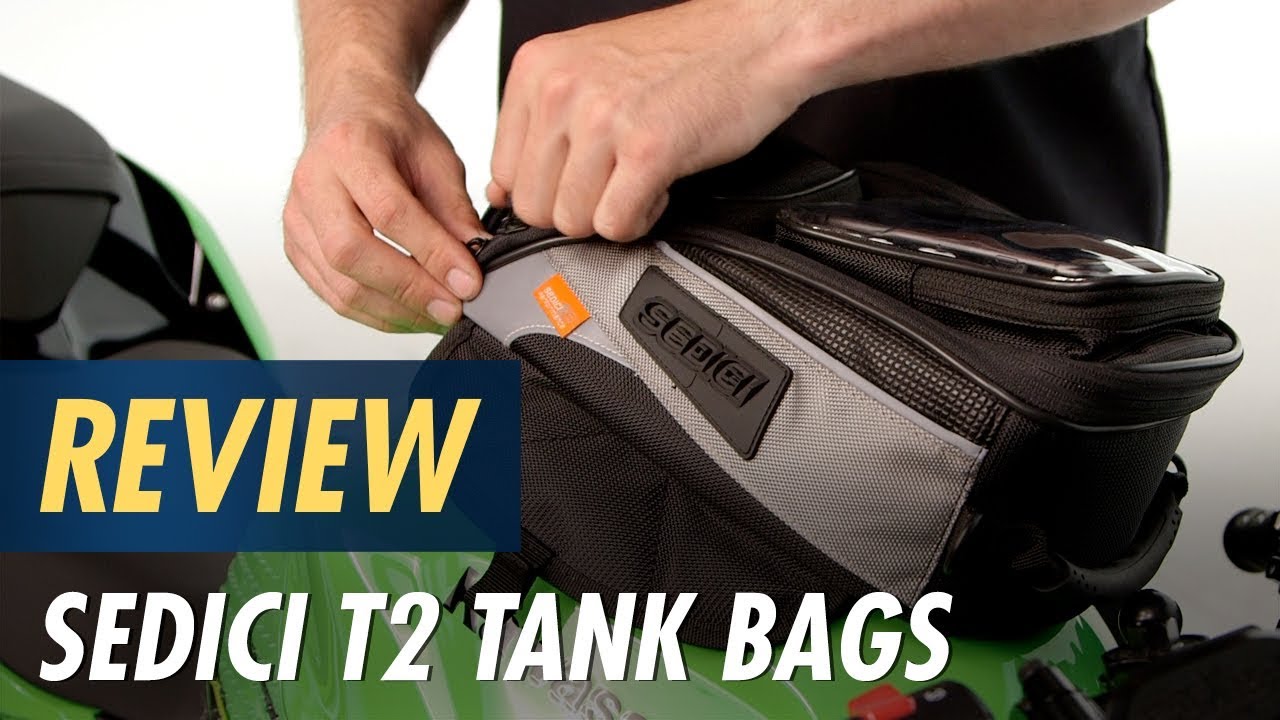 Sedici T2 Tank Bags Review at CycleGear.com