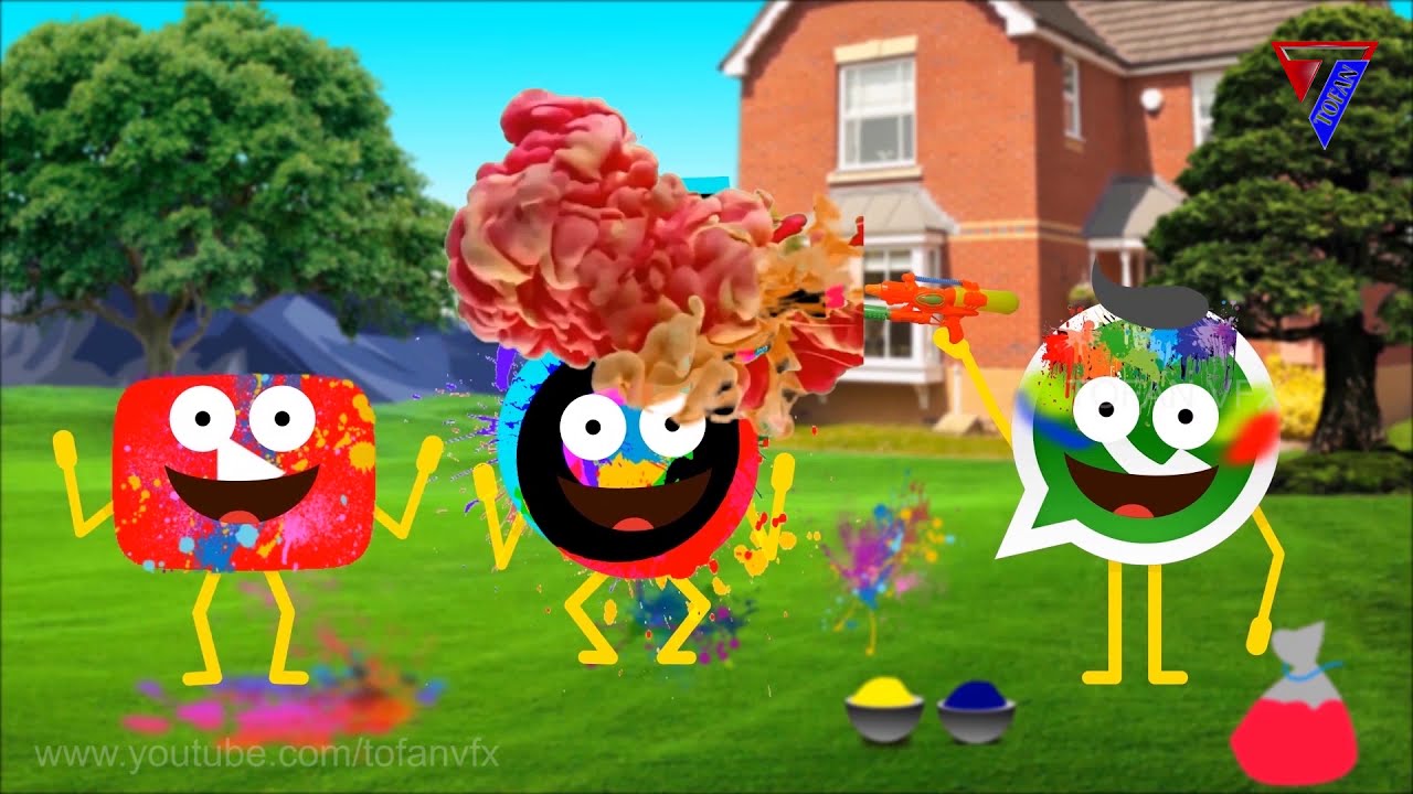 Social Media Holi Celebration 2021 | Wish You Happy Holi | TofanVFX