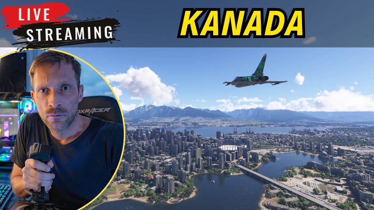 Kanada. Z Vancouver do Calgary - Microsoft Flight Simulator 2024