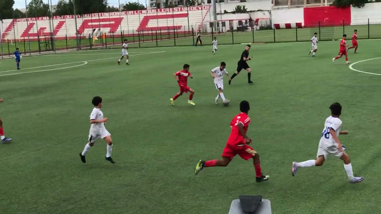 Le wydad contre prestigia U15 première mi-temps