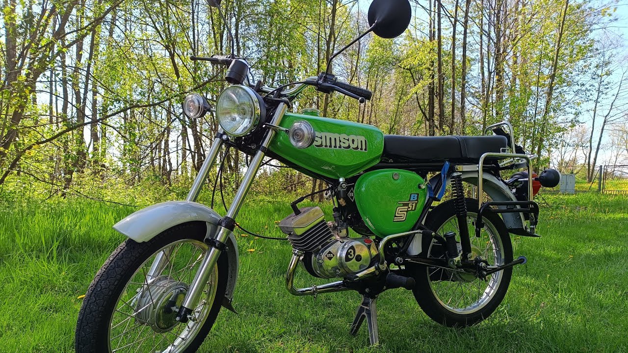 SIMSON S51 B3 1987r- Prezentacja 2k23