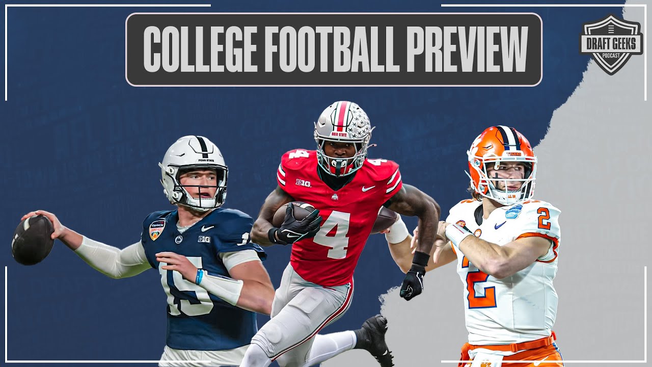 College Football Playoff Preview! (Heisman Winner, Conference Champs and CFP Bracket)
